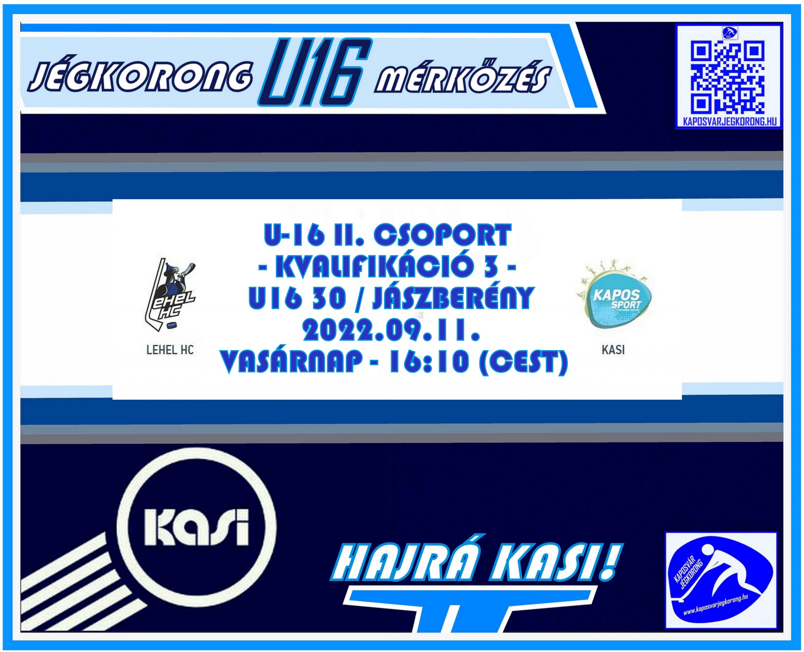 You are currently viewing U16 LEHEL HC – KASI -JÉGKORONG MÉRKŐZÉS 2022.09.11.