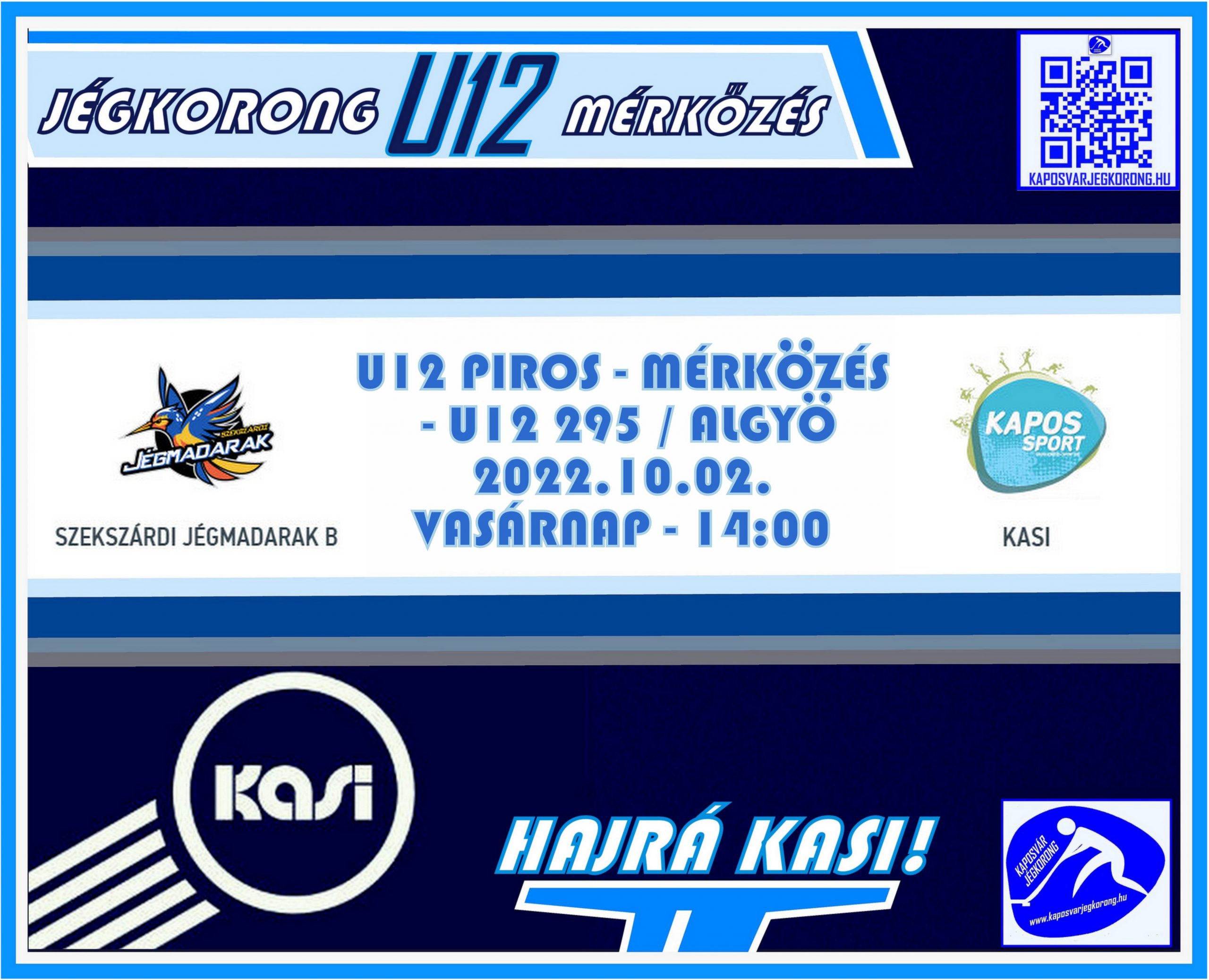 You are currently viewing U12 PIROS – MÉRKŐZÉS – U12 295 / ALGYŐ2022.10.02. VASÁRNAP – 14:00