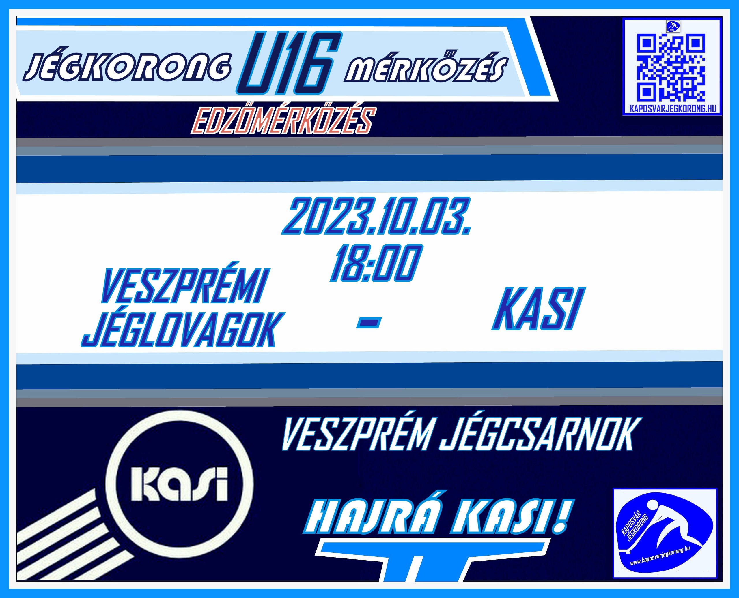 You are currently viewing U16 Edzőmérkőzés – Veszprémi jéglovagok – Kasi 