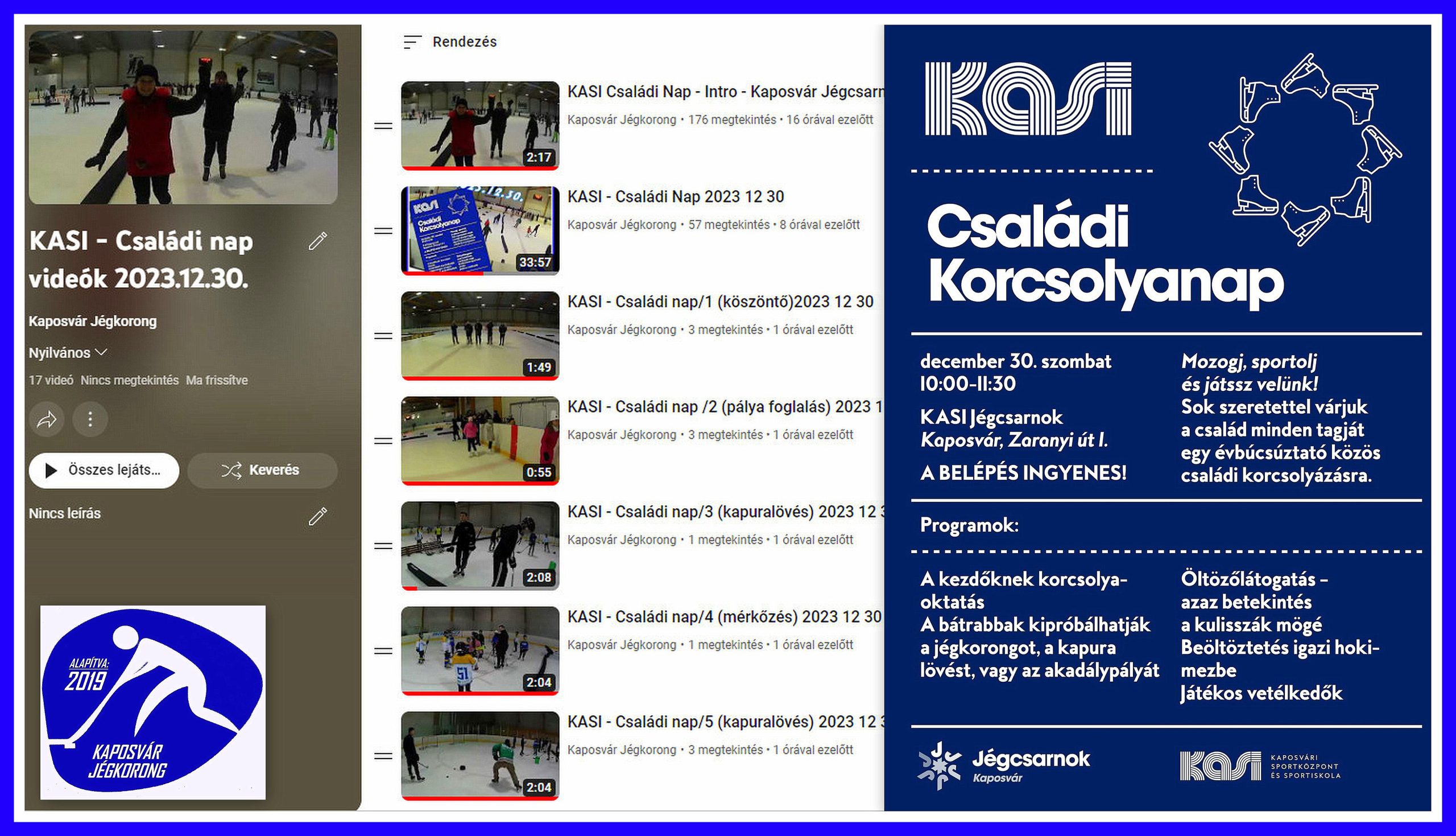 You are currently viewing KASI – Családi nap – videók 2023.12.30.