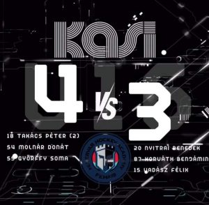 Read more about the article U16  KASI – Ifj. Ocskay Gábor JA  (4-3) 2024.02.18. Kaposvár